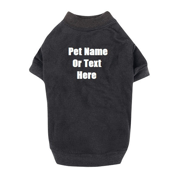 Custom Personalize Design Your Dog T-shirt (pet Clothing)