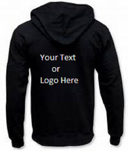 Custom Personalized Zip-up Hoodie Sweatshirt