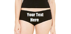Custom Personalized Designed Panties For Weddings, Bachlorette Or Special Occasions