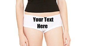 Custom Personalized Designed Panties For Weddings, Bachlorette Or Special Occasions