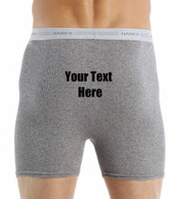 Load image into Gallery viewer, Custom Personalized Designed Boxers With &quot;Warning Choking Hazard&quot; Saying