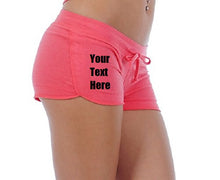 Load image into Gallery viewer, Custom Personalized Designed Sexy Yoga Booty Shorts