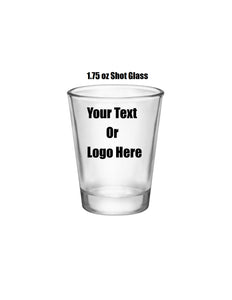 Custom Personalized Designed Shot Glasses