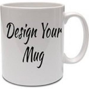 Custom Designed Mugs With Your Personal Text Or Business Logo