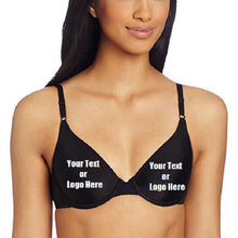 Load image into Gallery viewer, Custom Personalized Designed Women&#39;s One Fab Fit T-Shirt Bra
