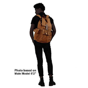 Custom Personalized Canvas Backpack 28 Liter Great For School Or College