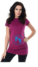 Load image into Gallery viewer, Custom Personalized Designed Maternity T-shirt