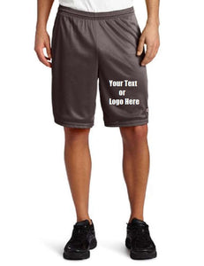 Custom Personalized Designed Men's Long Mesh Short With Pockets