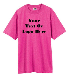 Custom Personalized Design Your Own T-shirt (lot Of 15)