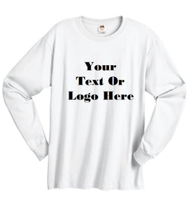 Custom Personalized Design Your Own Long-sleeve T-shirt