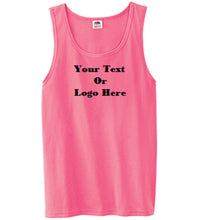 Load image into Gallery viewer, Custom Personalized Design Your Own Tank Top