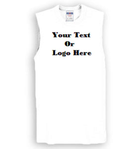 Custom Personalized Design Your Own Sleeveless Tee