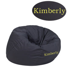 Load image into Gallery viewer, Custom Designed Bean Bag Chair for Kids or Adult&#39;s With Your Personalized Name