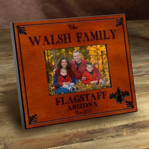 Personalized Cabin Series Picture Frames | JDS