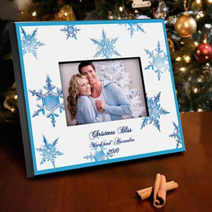 Personalized Cristal Snowflake Frame | JDS
