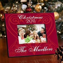 Load image into Gallery viewer, Personalized Christmas Picture Frame - All | JDS