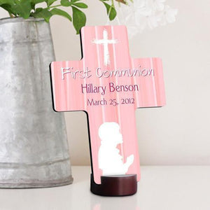 Personalized First Communion Cross for boys and girls | JDS