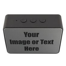 Load image into Gallery viewer, Personalized Bluetooth Speaker with Full Color Artwork, Photo or Logo | teelaunch