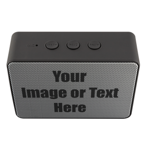 Personalized Bluetooth Speaker with Full Color Artwork, Photo or Logo | teelaunch