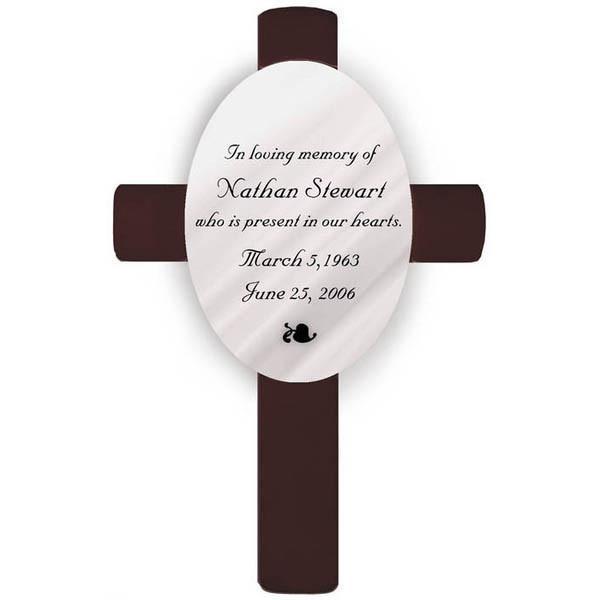 Personalized Memorial Cross | JDS