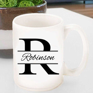 Personalized Coffee Mug - Stamped Design | JDS