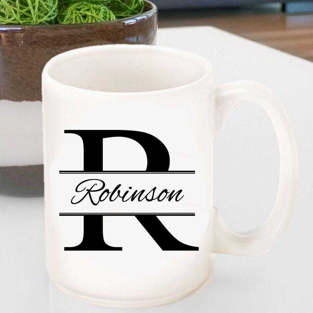 Personalized Coffee Mug - Stamped Design | JDS