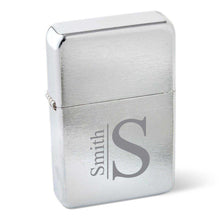 Load image into Gallery viewer, Personalized Lighters - Stainless Steel - Wind Proof - Groomsmen Gifts | JDS