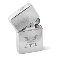 Load image into Gallery viewer, Personalized Lighters - Stainless Steel - Wind Proof - Groomsmen Gifts | JDS