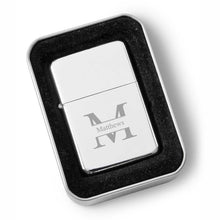 Load image into Gallery viewer, Personalized Lighters - Chrome - Oil Lighter - Groomsmen Gifts | JDS