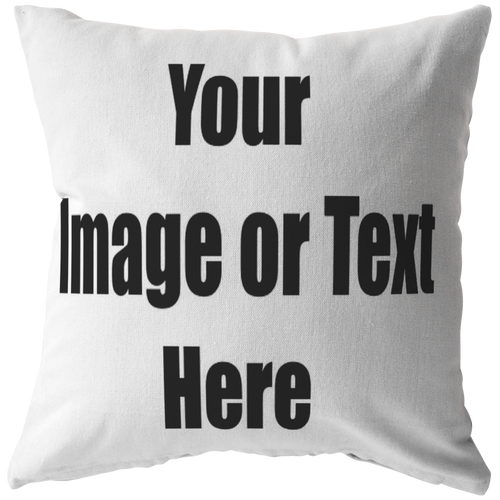 Personalized Pillow with Full Color Artwork | teelaunch