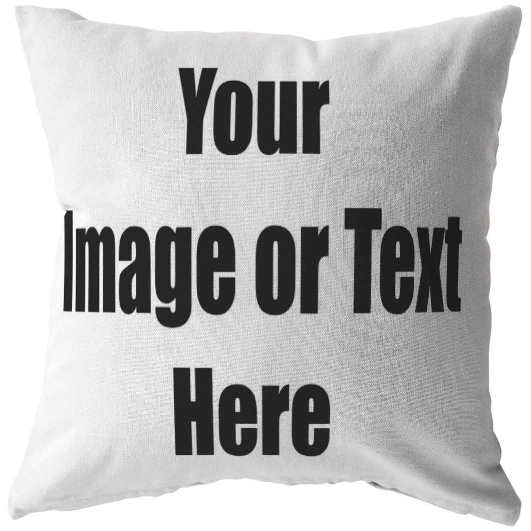 Personalized Pillow with Full Color Artwork | teelaunch