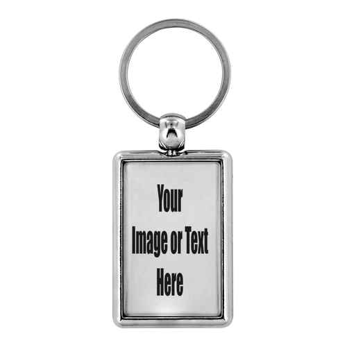 Personalized Keychain with your Full Color Artwork, Photo or Logo | teelaunch