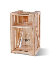 Load image into Gallery viewer, Personalized Whiskey Decanter in Wood Crate with set of 2 Lowball Glasses | JDS